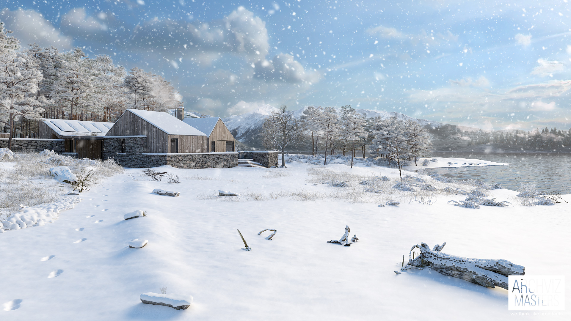 architectural-visualization-3d-larch-cottage-3d-modeling-vray-rendering-winter-4