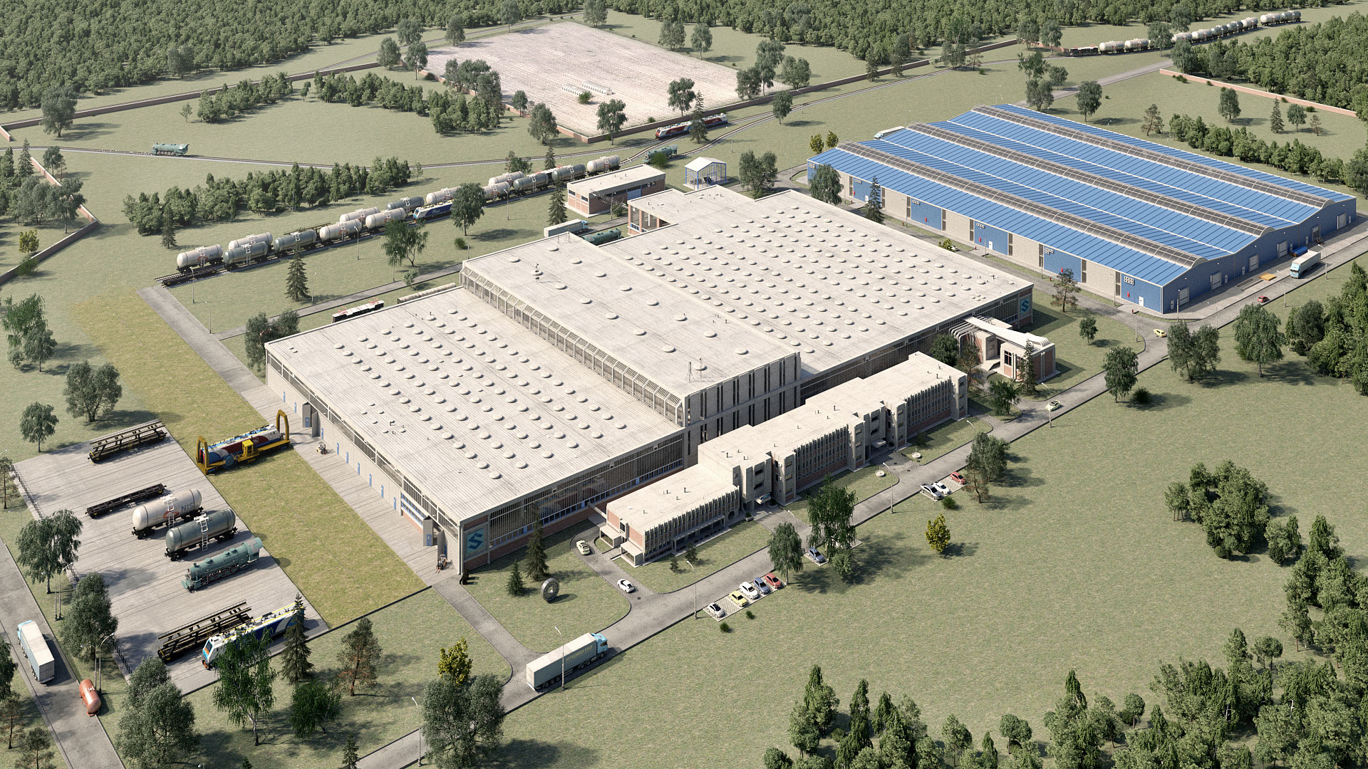 architectural-visualization-train-factory-exterior-3d-aerial-view-modeling-rendering-1nx